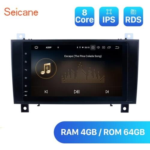 Seicane Android 10.0 Car Unit GPS Stereo DSP for 2000-2011 Mercedes SLK Class R171 SLK200 SLK280 SLK300 SLK55 Autoradio Player