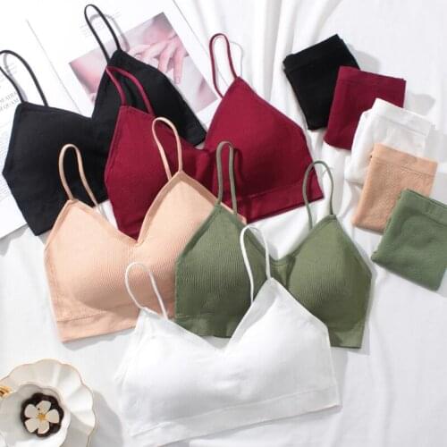 Perfering Women Bra Panties Set Push Up Bra Crop Top Lingerie Active Bra Brief Open Back Sport Female Seamless Sexy Underwear