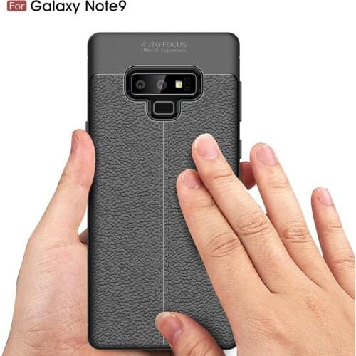 Carbon Fiber Case For Samsung GALAXY Note 9 Case Soft Cover For Samsung GALAXY Note 9 8 Phone Cases Coque Fundas Etui Capa