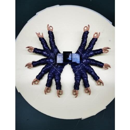 1/6th FLAGSET 73037 The Asia Volunteers Army Soldier Battle War Army Male Body Figures With Hand Foot Models For 12inch Body