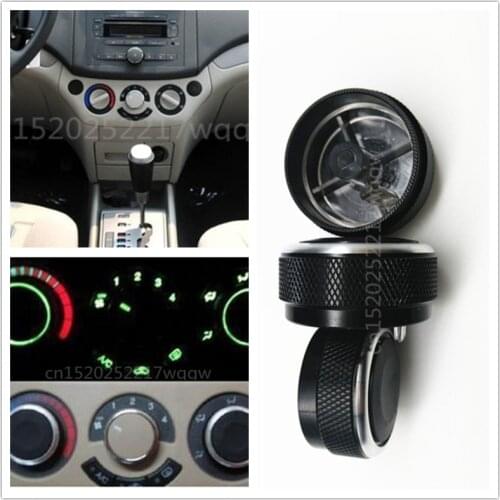 Car styling for Chevrolet Lova Aveo ,AC air condition knob Sticker accessories