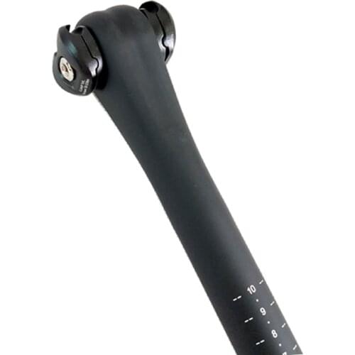 2021 New ZNIINO 25mm Carbon offset Seatpost 27.2*350mm Carbon Bike Cycling Parts MTB/Road bicycles seat post