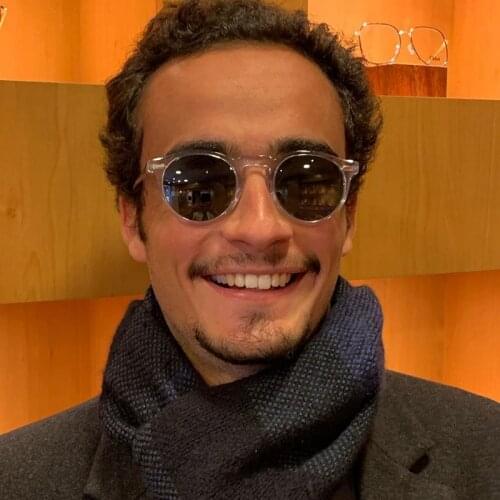 Retro Small Round Kristen Stewart Sunglasses Vintage Japanese Style Eyewear Men and Women PolarizedSunglasses MILTZEN