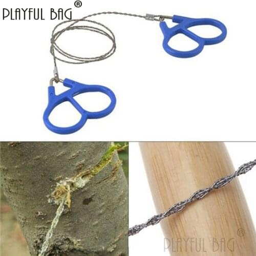 PB Playful bag EDC outdoor wire saw lifesaving saw Portable outdoor sport accessory Tactical equipment QE95S