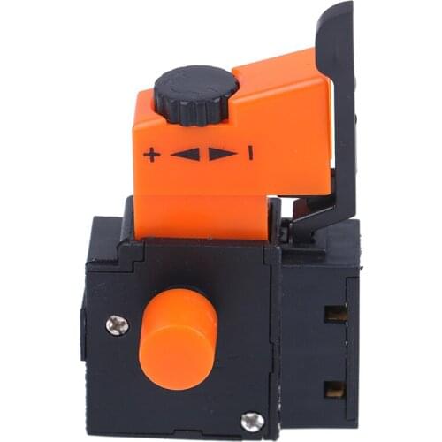 1pc AC 220V/6A FA2/61BEK Adjustable Speed Switch Plastic Metal For Electric Drill Trigger Switches