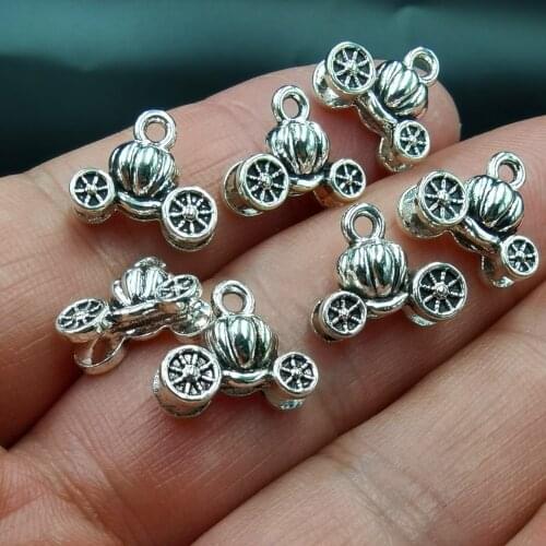 Antiquing 30pcs Charms pumpkin carriage wagon pendant alloy Tibetan Pendants charm DIY accessories of necklace bracelet headdres