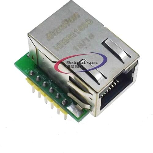 Q00216 1 Piece USR-ES1 W5500 Chip New SPI to LAN/ Ethernet Converter TCP/IP Mod