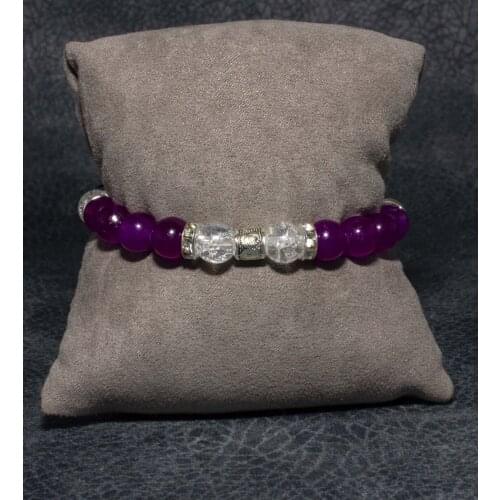 Serenity Wristbands Natural Stone Series Amethyst-Najaf