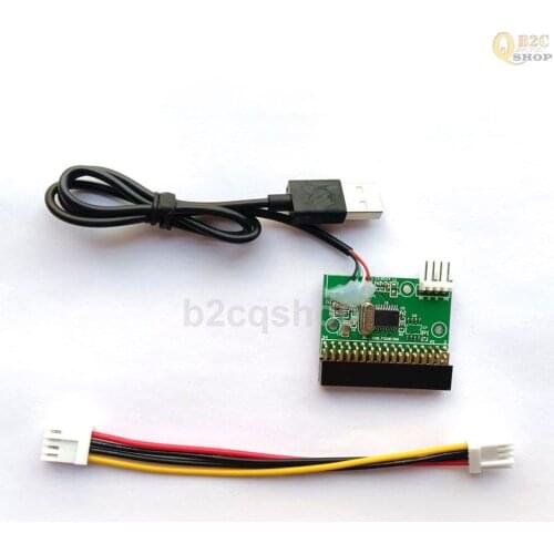 USB Cable to 34pin Floppy Interface Adapter PCB Converter Board driver board