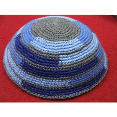 HIGH QUALITY HANDMADE KNITTED YARMULKE KIPPAH