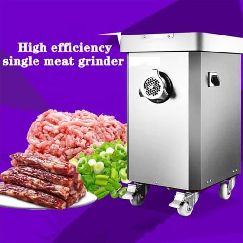 XZL-22A Made In China 2200W Power Motor Automatic Stainless Steel Single Meat And Vegetable Grinder Small Size Security