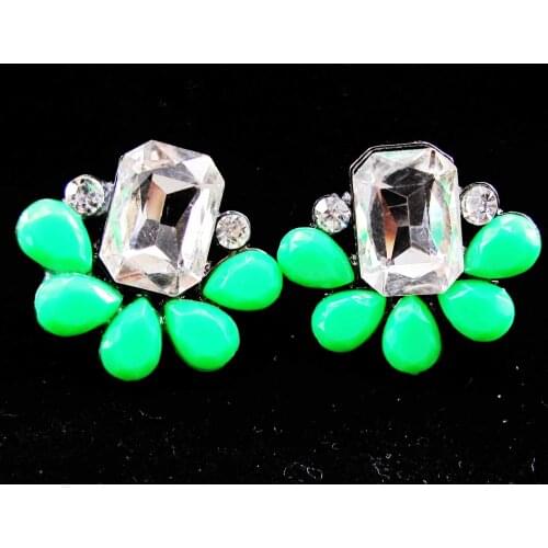 YaYi Jewelry Fashion BOHO Multi Glass Crystal Rhinestone Dangle Women Ancient Gold Color Wear Ear Band Long Tassel Earrings