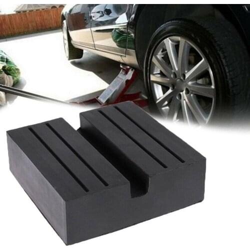 1pcs Universal Car Jack Rubber support block Car Square Protection Tools Pad Jack Repair Slotted Frame Car Pad Guard Rubber N9D0