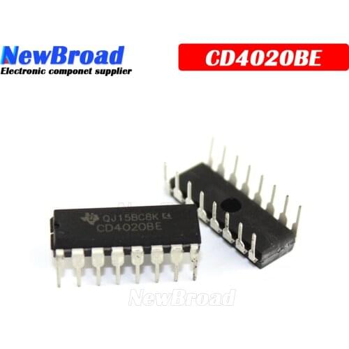 10PCS CD4020BE DIP16 CD4020 DIP 4020BE DIP-16 new and original IC