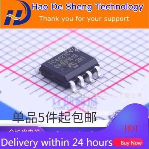 10PCS/LOT TC4427COA TC4427COA713 SOP8 Double Power IC Low-pressure Side New Original In Stock