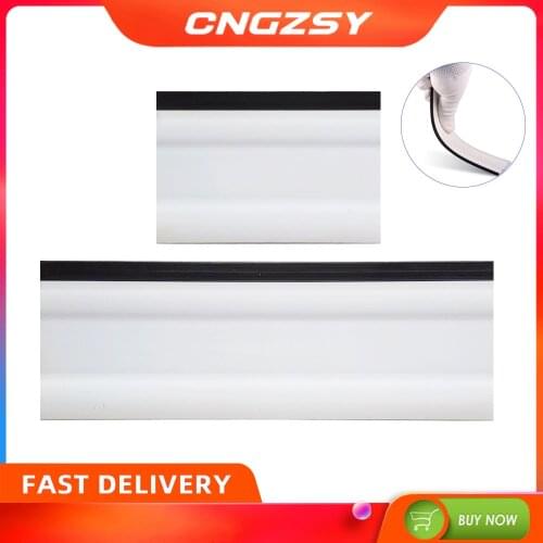 2pcs White Rubber Blade Vinyl Film Wrap Scraper Tool Auto Car Glue Cleaning Squeegee Glass Water Wiper Floor Cleaner A28+A29