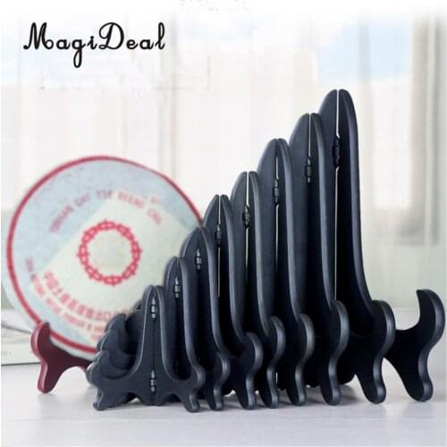 4'' 6'' 7'' 8'' 9'' 10'' 11'' Foldable Easel Stand Dish Plate Plate Photo Picture Book Display Rack Holder