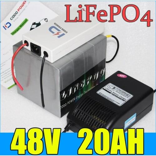48v 20ah lifepo4 battery pack 1000W electric bike Scooter battery Long life cycle