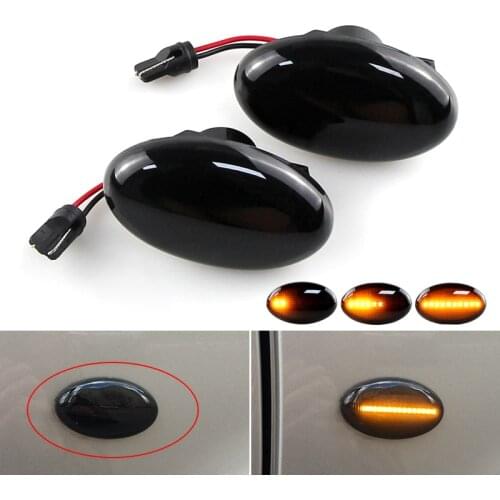 2pc Car Styling Led Side Marker Light Turn Signal lamps for Mercedes-Benz Smart W450 W452 A-Class W168 Vito W639 W447 Citan W415