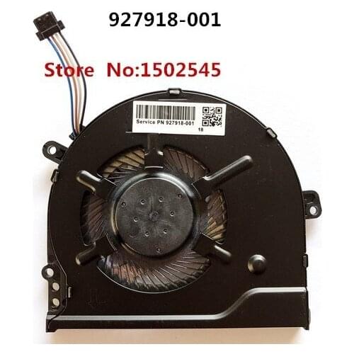 Free Shipping Original Laptop CPU Cooling Fan for HP Pavilion 15-CC 15-CK 15-CC708TX 15-CC129TX TPN-Q191 927918-001 4PIN Fan