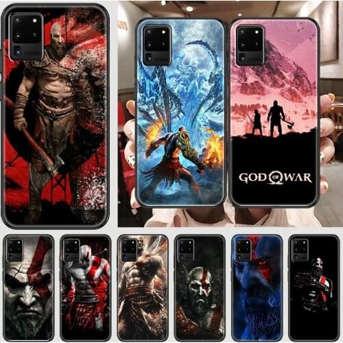 Game GOD OF WAR Phone case For Samsung Galaxy Note 4 8 9 10 20 S8 S9 S10 S10E S20 Plus UITRA Ultra black soft hoesjes trend