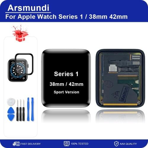 For Apple Watch Series1 38mm 42mm Sport Version LCD Display Touch Screen Digitizer Assembly Replacement