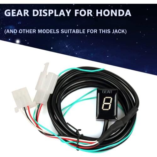 For Honda CB900F CB1100SF VTX 1300 VRX 1800 CBR954RR VTR1000 SP1/SP2 NRX 1800 CB400SF CBR1100XX Speed Gear Display Indicator 1-6