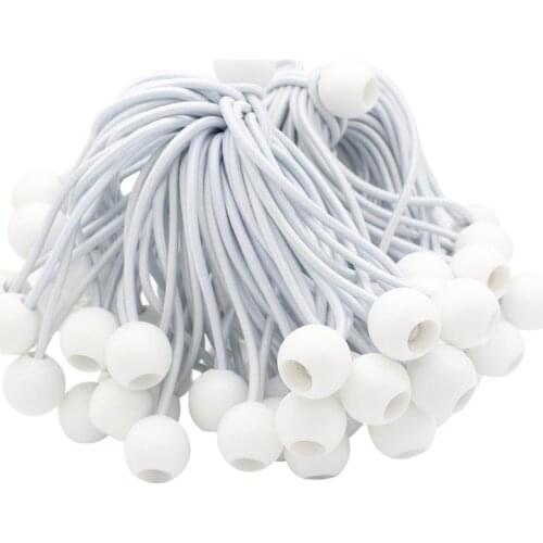 20 x 15cm 6 inch Ball Bungee Cord Tie Down Lashing Strap Elastic Binding Tape Luggage Rubber Rope bondage Ropes Car Organizer