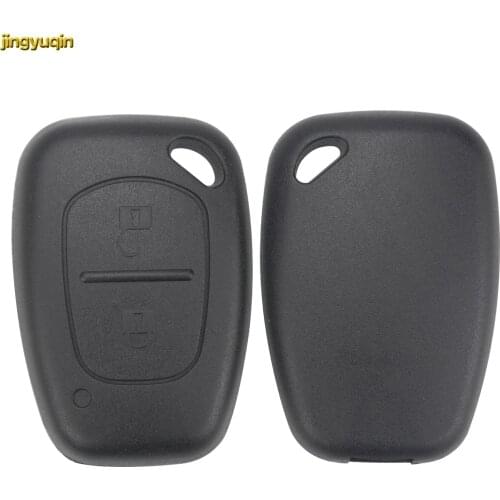Jingyuqin 10ps New For Renault Opel Vauxhall for Nissan Vivaro Traffic Primastar Remote Key FOB Case 2 Buttons