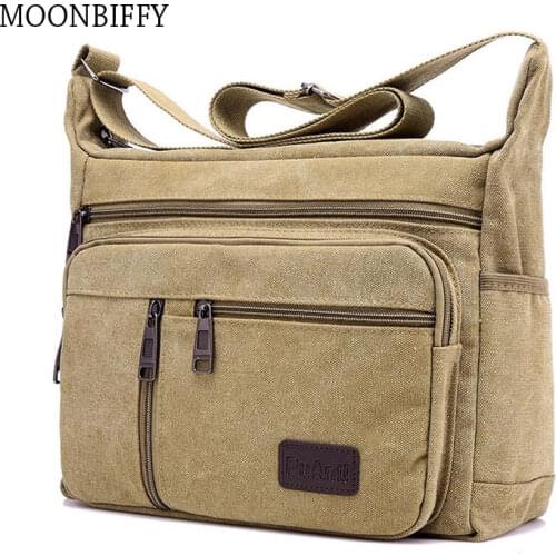 Fashion Travel Cool Canvas Bag Messenger Crossbody Bags Bolsa Feminina Shoulder Bags Pack School Bags for Teenager