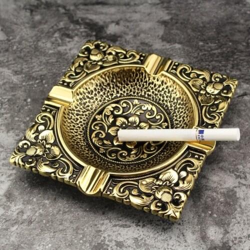 IMCO Cigarette Cigar Lighter European Retro Home Office Ashtray Full Metal Ashtray Gadgets For Men Gifts