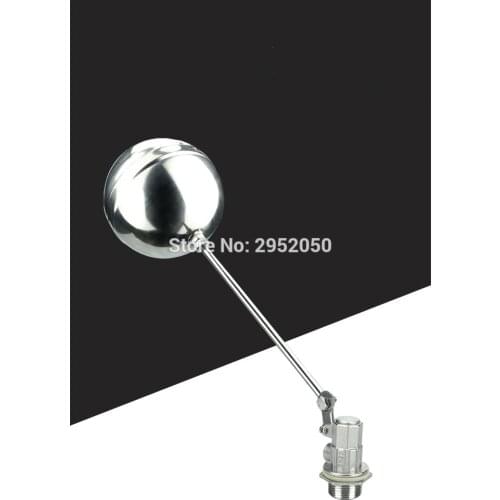 Free shipping 1/2 inch dn15 Floating Valve Cold and Hot Water Tank Stainless Valve Water tower float valve switch