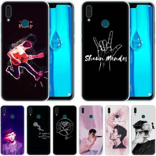 Luxury Soft Silicone Case Shawn Mendes for Huawei Mate 30 20 Lite 10 Pro Y5 Y6 Y7 Pro 2019 Y9 Prime 2019 2018 Y6 Pro 2017 Cover