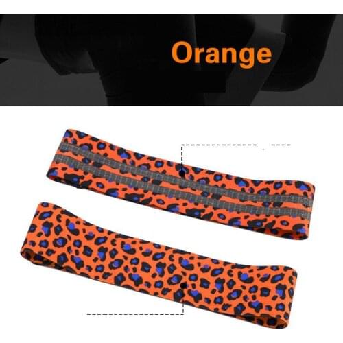 Leopard Print Non Slip Resistance Circle Hip Circle Band Hip Band
