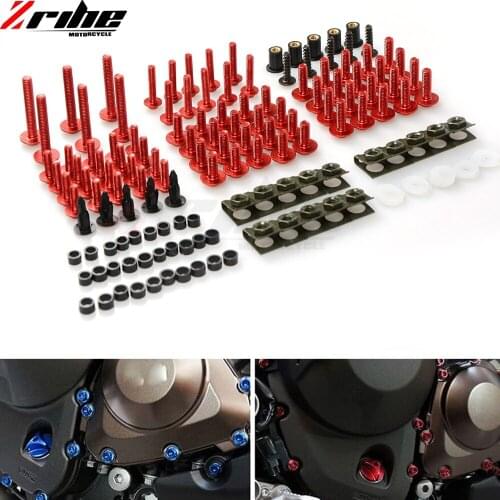 For Universal Aluminum Motorcycle accessories Fairing Bolt Screw Fastener Fixation Vehicle screw For Aprilia RSV MILLE TUONO FAL