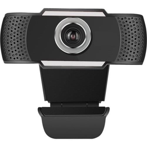 HD 720P USB2.0 Webcam Auto Focusing Computer Network Live Camera Free Drive Web Camera 360° Rotary with Mic for PC Laptops