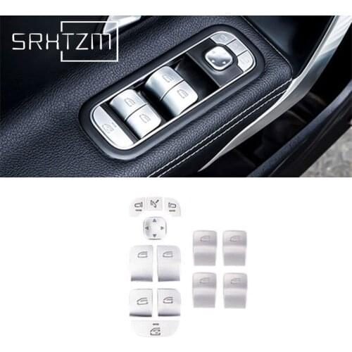 Inner Window Lift Switch Button Cover Trim For Mercedes Benz A B GLB Class W177 W247 2020