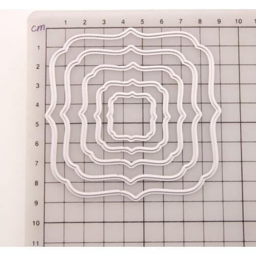 Reunion Frame Metal Cutting Dies Scrapbooking Craft Mold Cut Die Stencil Handmade Paper Card Make Template