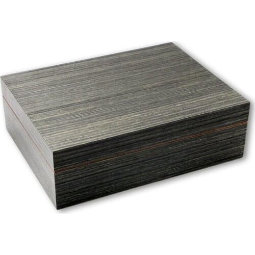Stripes 20 Cigars Storage Box Cedar Wood Humidor With Humidifier Hygrometer Portable Cigarette Case Smoking Accessories Gift