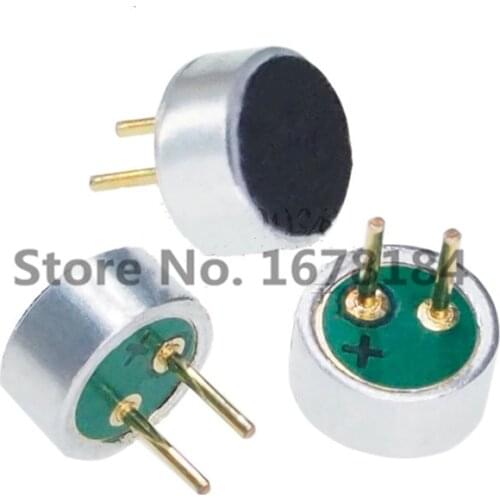 100pcs 4.5 * 2.2 mm Microphones/Capacitive Electret Microphone/Pickup 52 db