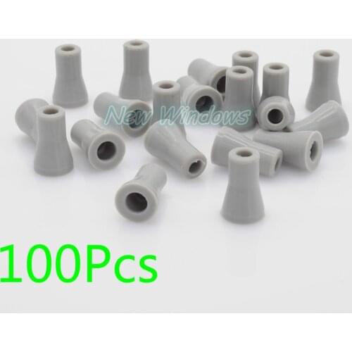 100Pcs High Quality SE Saliva Ejector Replacement Rubber Valve Snap Tip Adapter