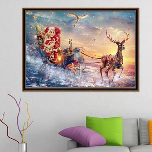 5d Diy Diamond Painting Deer Diamond Embroidery Animal Diamond Cross Stitch Canvas Picture Of Resin Europe Wall Home Decor