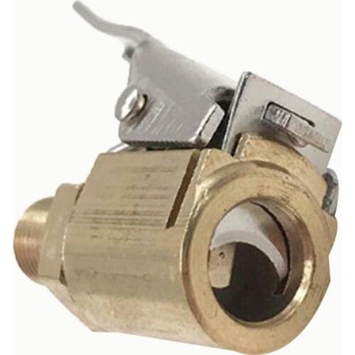 80%HOTCar Truck Tyre Tire Inflator Valve Air Pump Clip Nozzle Metal Adapter Connector