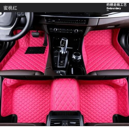 Car floor mats For kia ceed sportage jd sorento rio soul optima picanto seltos x line stinger carens rugs carpets accessories