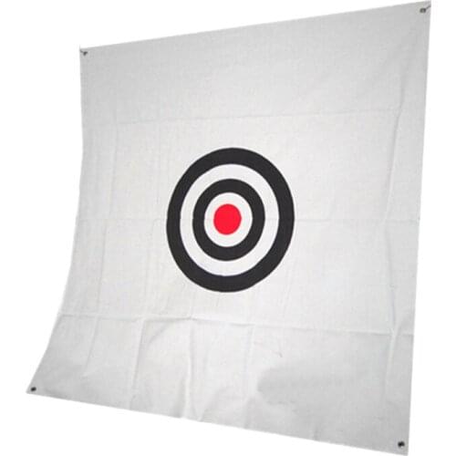 Golf Net Hitting Cage Practice Net Indoor Outdoor High Impact Double Back Stop with Target Training Ball Return Net