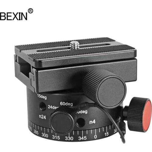 LEP-02 tripod head panoramic head with node index rotator adjust hole blind spot shooting adapter for dslr camera