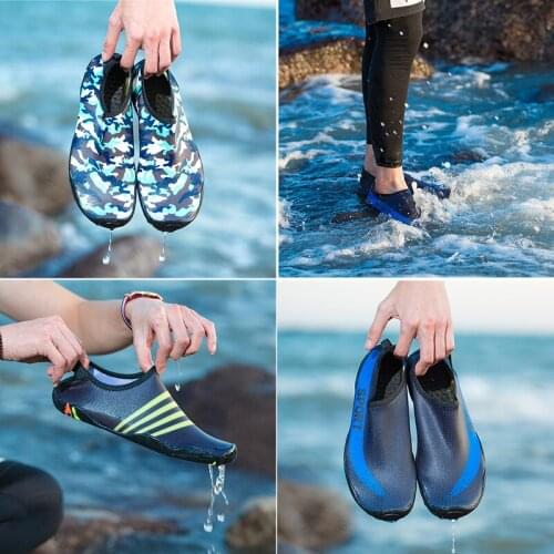 Unisex Beach Water Shoes Quick-Drying Swimming Aqua Shoes Seaside Slippers Surf Upstream Light Sports Water Shoes Sneakers