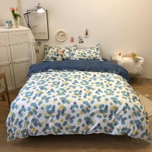 Abstract Fruit Pattern Duvet Cover 220x240 Pillowcase 3Pcs,200x220 Quilt Cover, Double Queen King Size