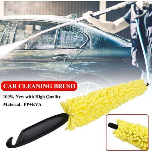 Car Wheel Wash Brush Auto Tire Claning Brush Auto Scrub Cleaner Sponge Auto Accessories For Car Glass Wheel Rim Body Floor Table