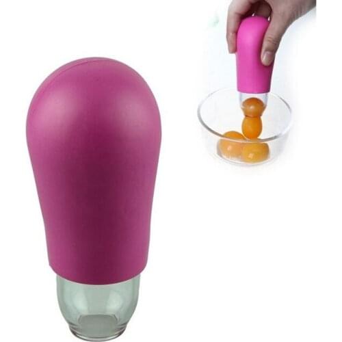 1PC Egg Yolk Silicone Egg Separator Plastic Noodle Baking Tool Egg Tool Egg Separator Kitchen Accessories Separator 10.5CM